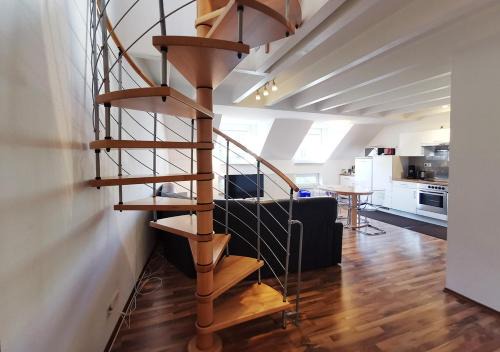 Bergheim Apartment | CF15 75m2 Central Duplex with AC and Balcony