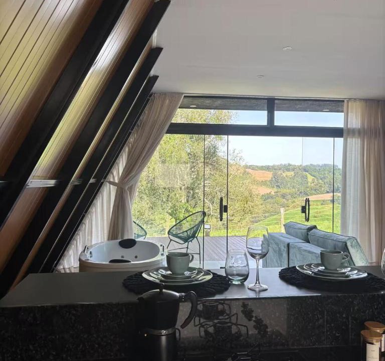 Cordilheira Alta Ski Chalet | Chalé da Lagoa Serra do Horizonte com Lareira