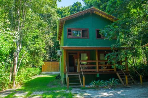 Cumuruxatiba Ski Chalet | Chale 1 com Churrasqueira e Ar a 200m da Praia