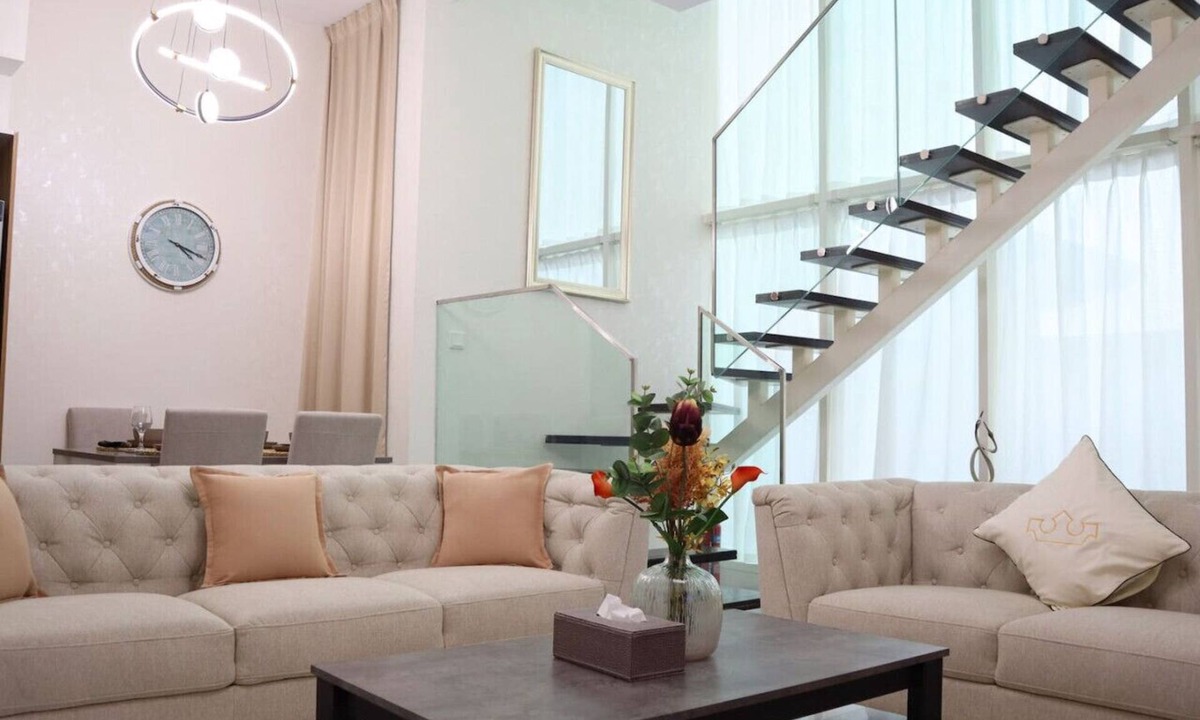 Masdar City Apartment | Chalet 2BR Duplex Apartment