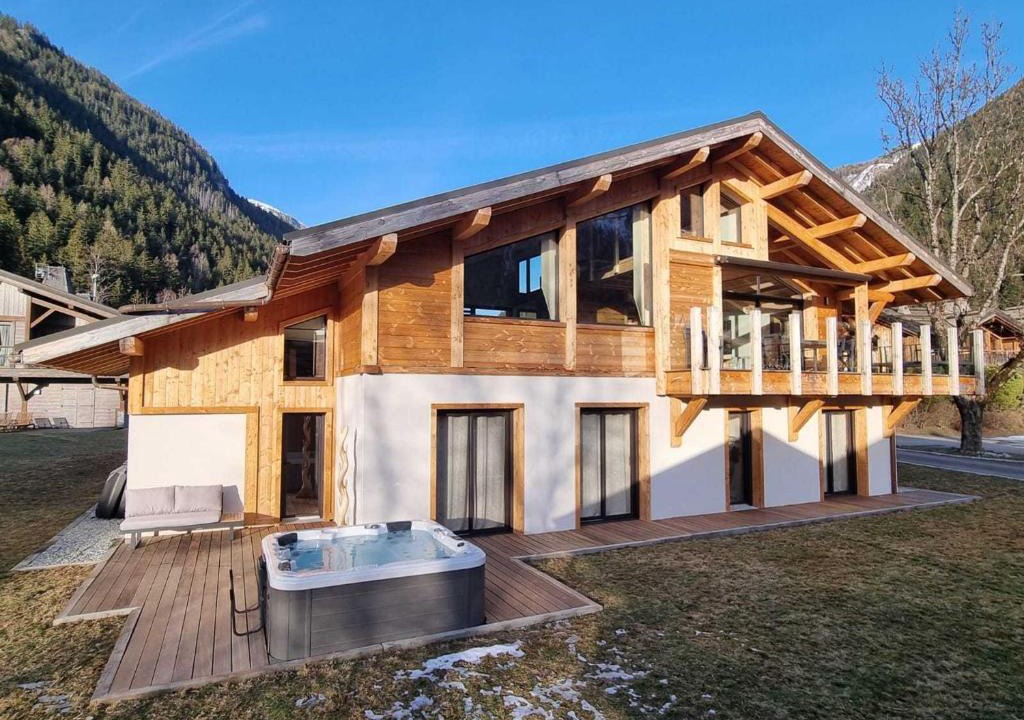 Les Tines Ski Chalet | Chalet avec jacuzzi et animaux admis, vue Mont-Blanc - FR-1-343-259