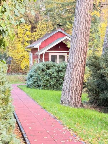 Schonwalde Apartment | Chalet im Wald mit Sauna