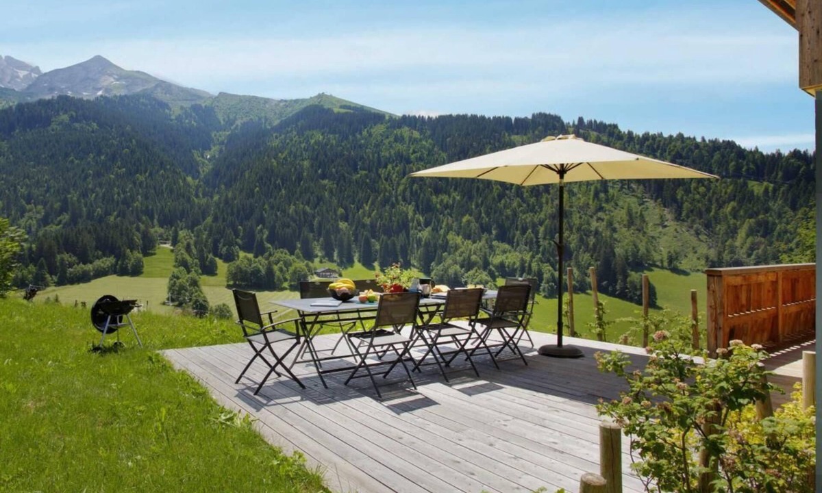La Clusaz Ski Chalet | Chalet, view panoramic, swimming pool, terrace, balcony, fireplace or stove, parking, tv, 375m²