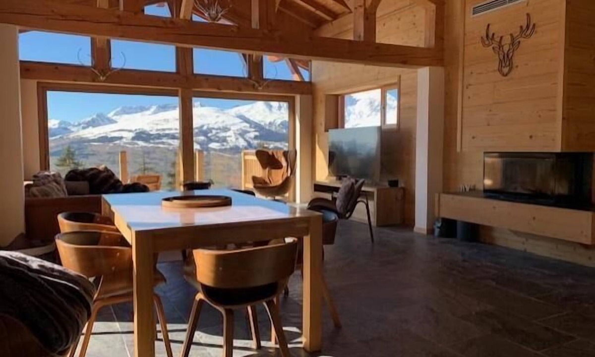 Arc-1800 Ski Chalet | Chalet, view panoramic, fireplace or stove, tv, 160m², Les Arcs