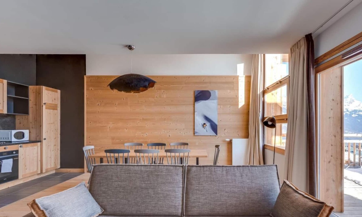 Combloux Ski Chalet | Chalet, wifi, resort center, view mountain, fitness, swimming pool, sauna, hammam, terrace, balcony