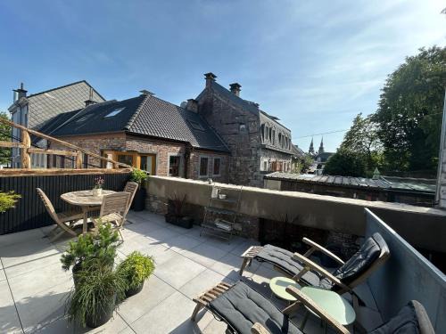 Eupen Apartment | Chambre haute