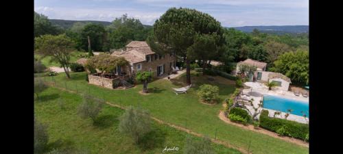 Saint-Andre-d'Olerargues Bed & Breakfast | Chambre Olivette Mas Bel Esperance