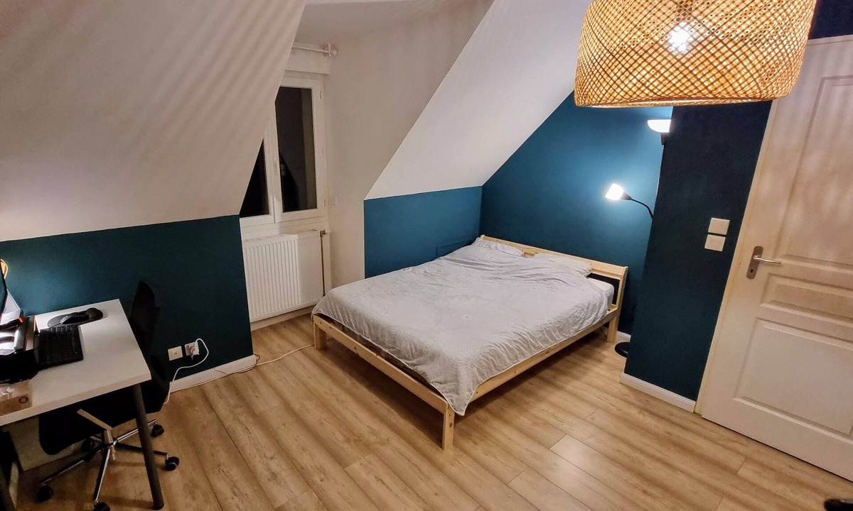 Leudeville Cabin | Chambre Privative Dans Maison