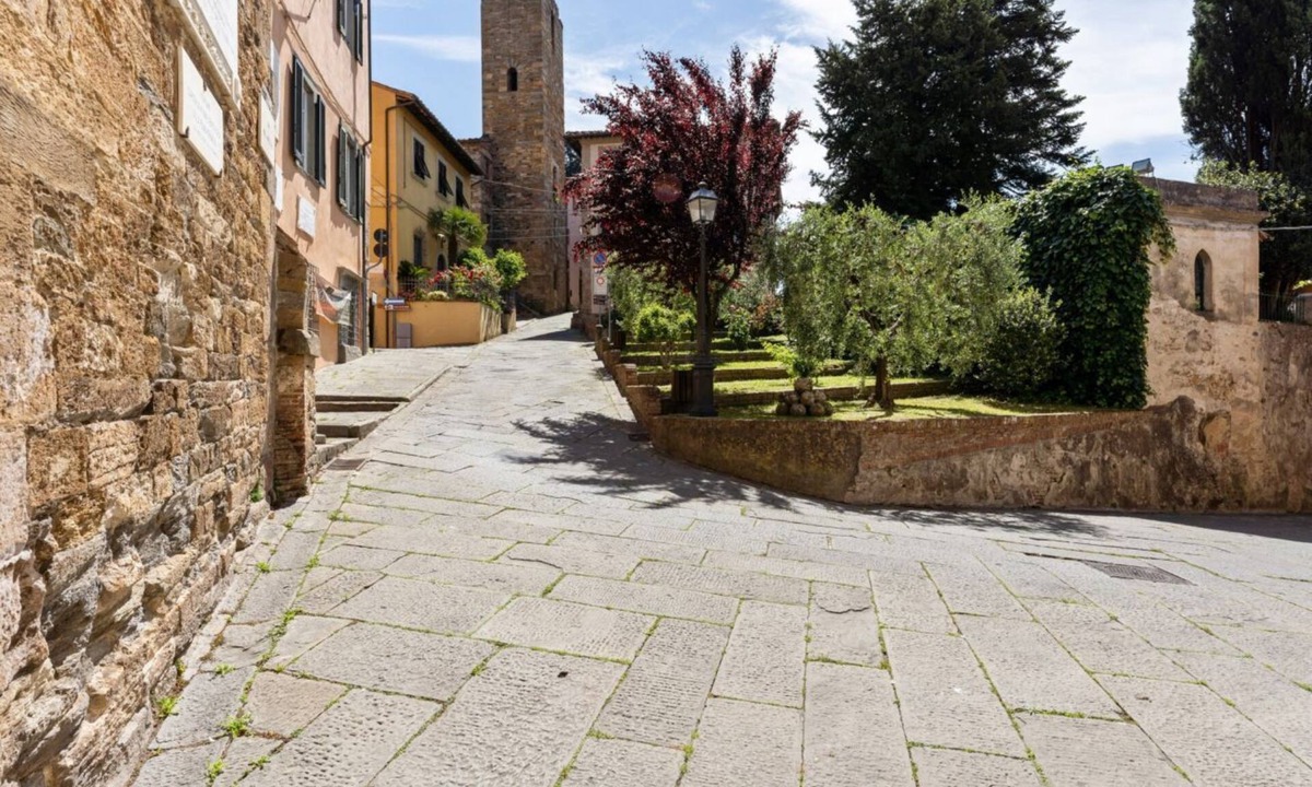 Vicopisano Apartment | Characteristic apartment of about 70 square meters, located on the raised ground floor (3 steps to access to it) and perfect for two people. The accommodation, inside the Torre dei Serretti, is located in the heart of Vicopisano, one of the best preser