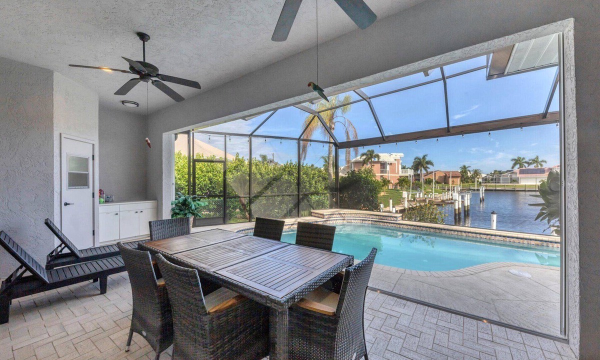 Punta Gorda House | Charlotte County Villa 5878: Waterfront Pool & Spa Home