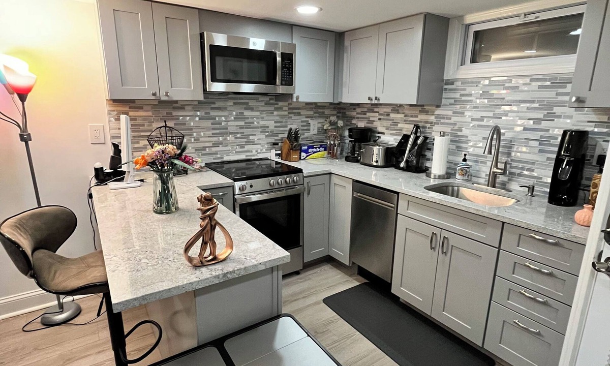Trumbull Apartment | Charming 1-bedroom apartment in delightful Trumbull with AC and many amenities
