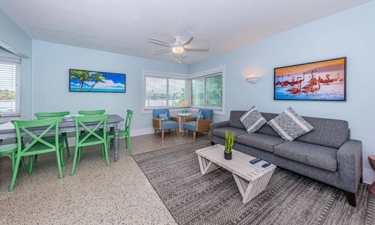 Sunset Beach Apartment | Charming 2 bedroom- View of the Intercostal