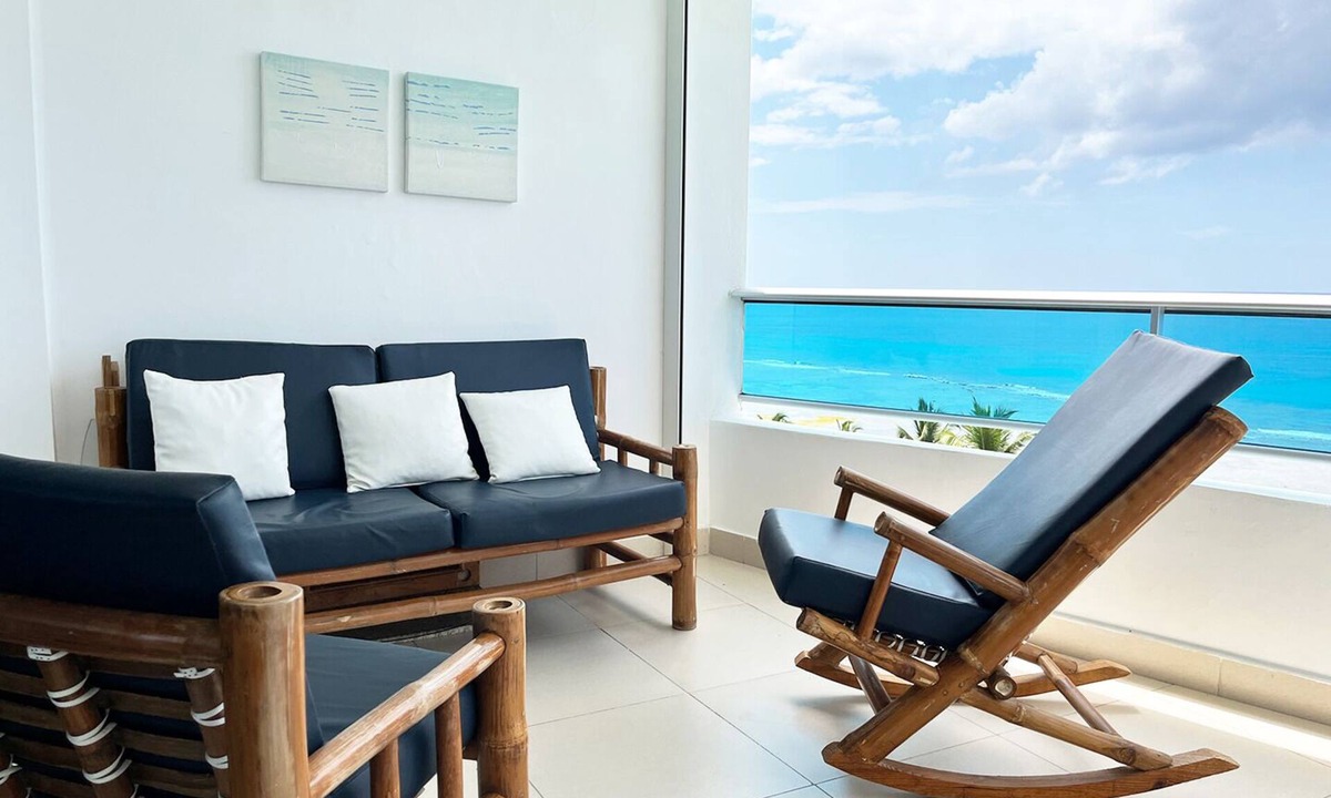 Juan Dolio - El Pueblo Apartment | Charming 2-bedrooom Apartment with Majestic Ocean & Pool View in Juan Dolio