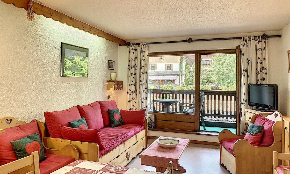 Combloux Apartment | Charming 2-room apartment in Combloux center with balcony