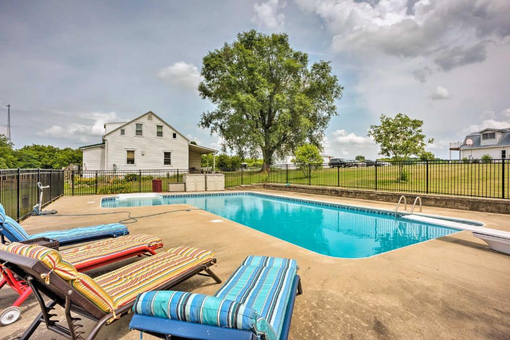 Berger Apartment | Charming Berger Apt on 42-Acre Farm w/Pool Access
