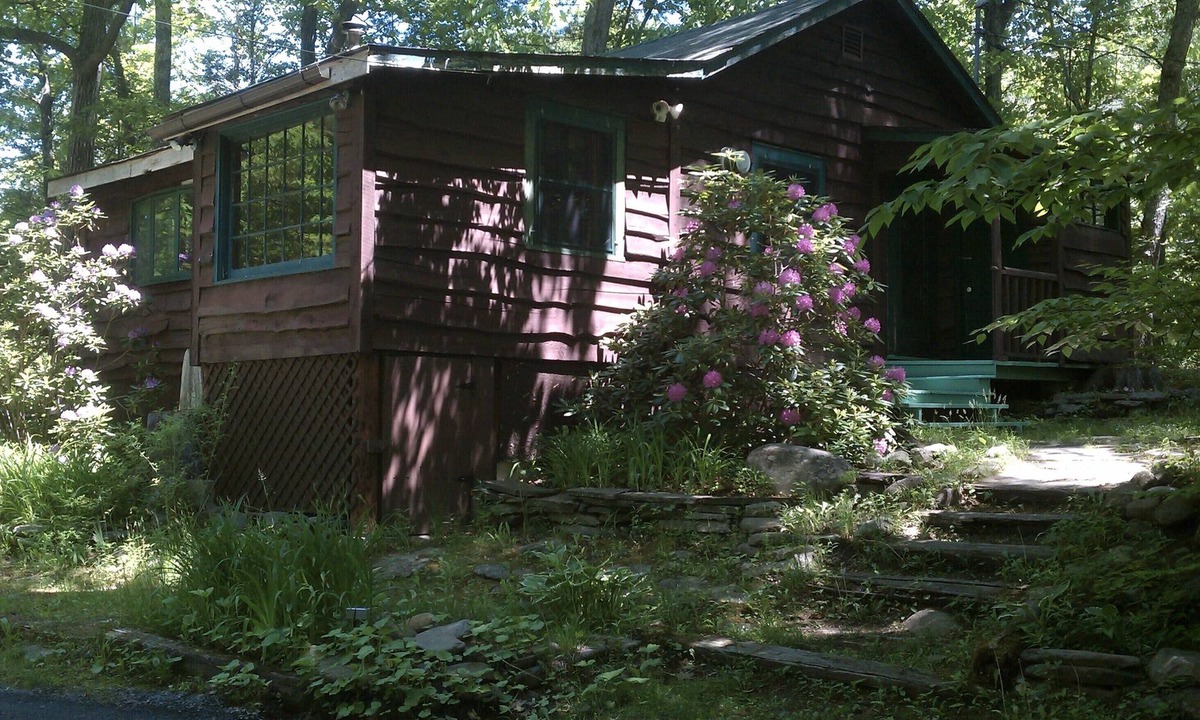 Willow Cabin | Charming Cabin With Rushing Stream In Backyard For Peaceful Retreat