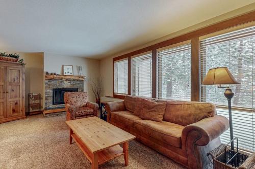 Bend House | Charming condo with serene views access to resort amenities WiFi and patio
