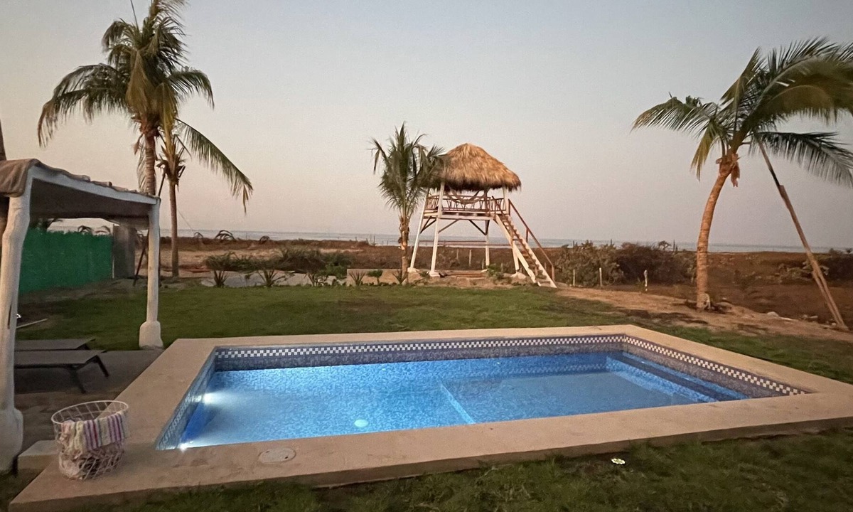 Puerto Escondido Villa | Charming entire home with pool and view tower. Few steps from the beach.