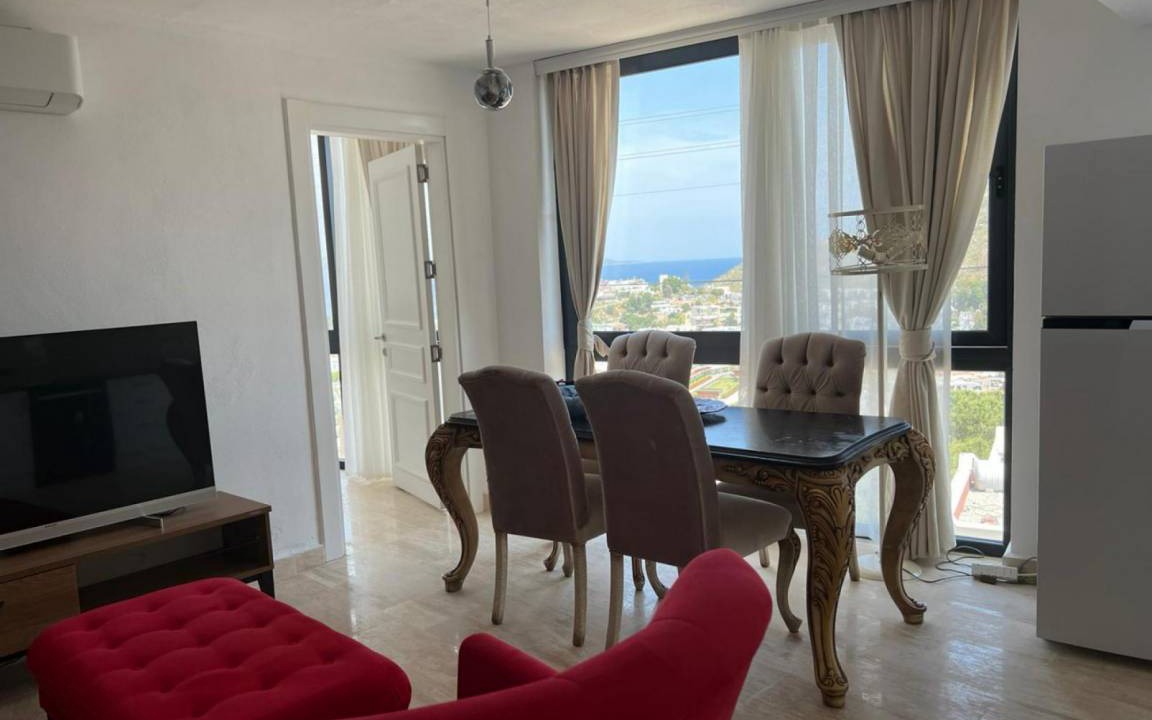 Akyarlar Apartment | Charming Flat with Sea View near Beach in Akyarlar