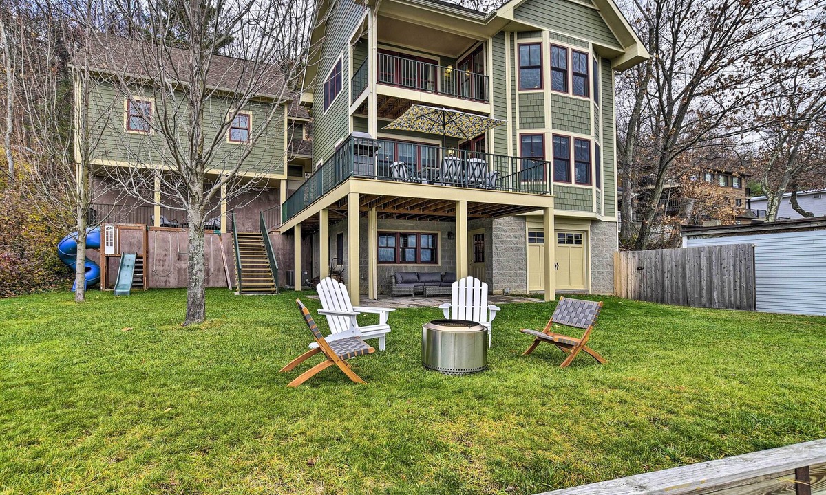 Hammondsport House | Charming Home on Keuka Lake w/ Dock & Fire Pit!