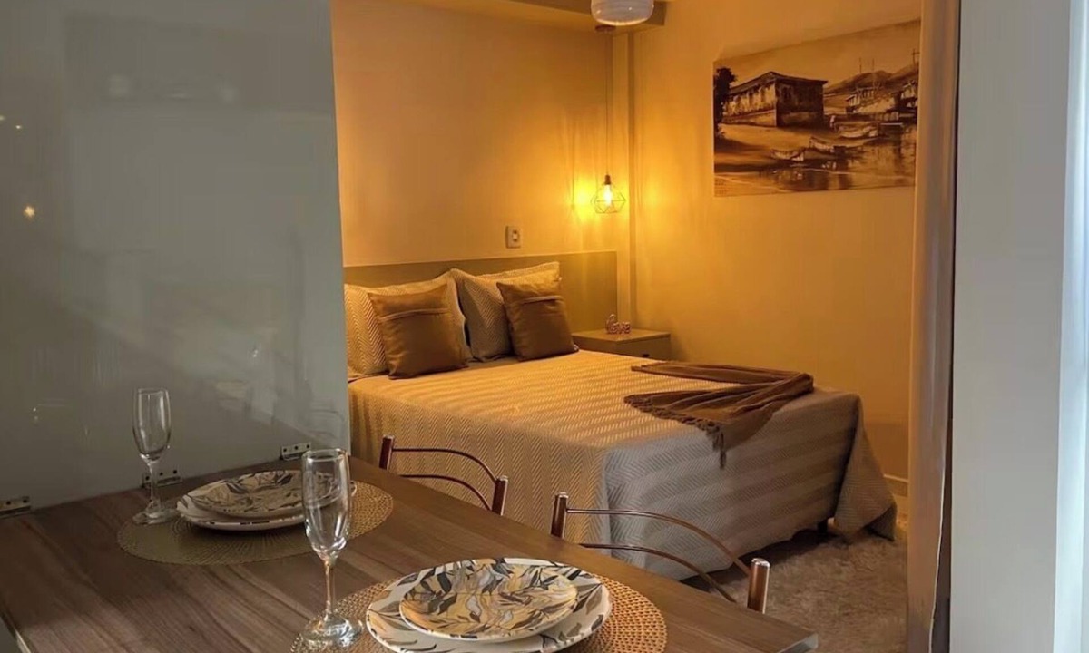 Zona Leste Apartment | Charming studio apartment with parking space. Near Anália Franco and Tatuapé Shopping Malls.