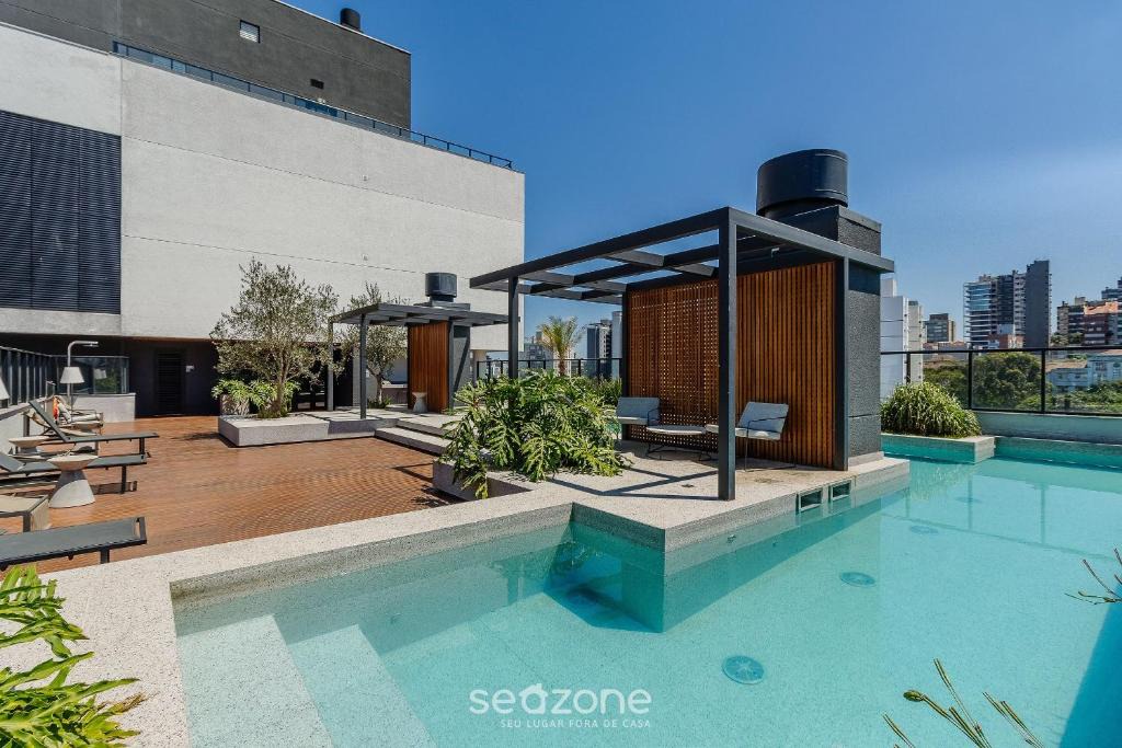 Rio Branco Apartment | Charming studio with pool in POA GRB0917
