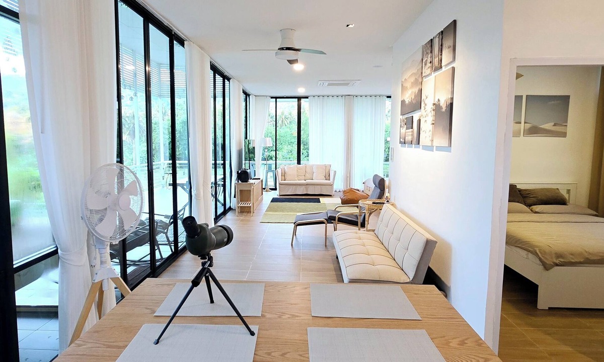 Si Racha Villa | Charming villa with 2 bedrooms and WiFi, AC in pleasant Bangpra Sriracha
