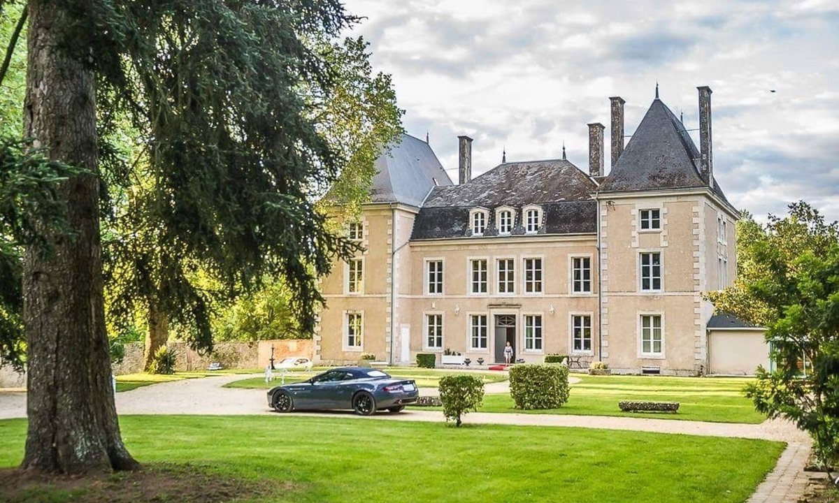Benest Villa | Chateau Loire for weddings, wedding castle in France, castle rental for parties, large castle with pool for rent