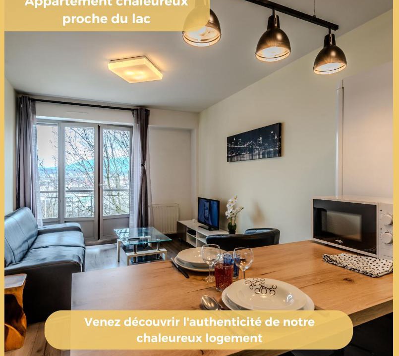 Cran-Gevrier Apartment | Chez Dams I T2 I Annecy