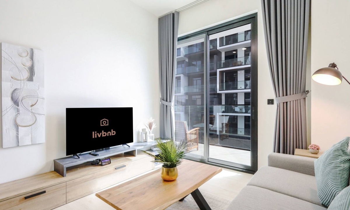 Jumeirah Village Circle Apartment | Chic 1BR in JVC with Balcony | Near Mall & Parks