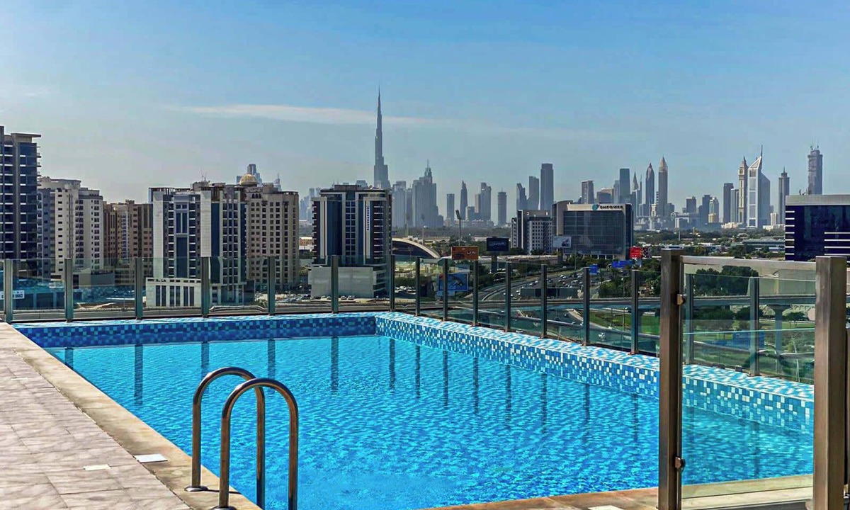 Jadaf Apartment | Chic 1BR Iris Amber Al Jaddaf