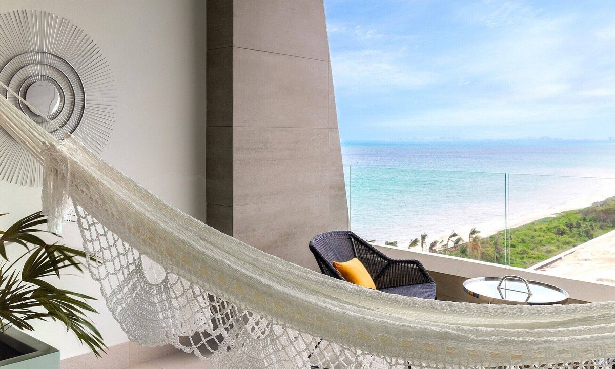 Playa Mujeres Resort | Chic Oceanfront Resort ~ Private Balcony ~ Playa Mujeres’ Tranquil White Sands