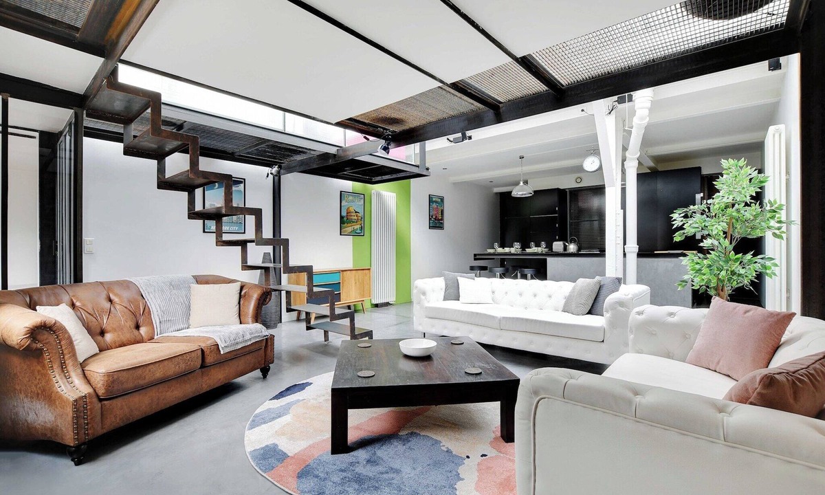 Quartier de la Folie-Mericourt Apartment | Chic & Spacious Loft 3BR/6P Paris Center