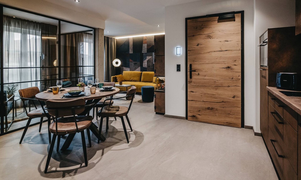 Wolframs-Eschenbach Apartment | City Side Junior Suite Loft with a view of the historic Upper Gate