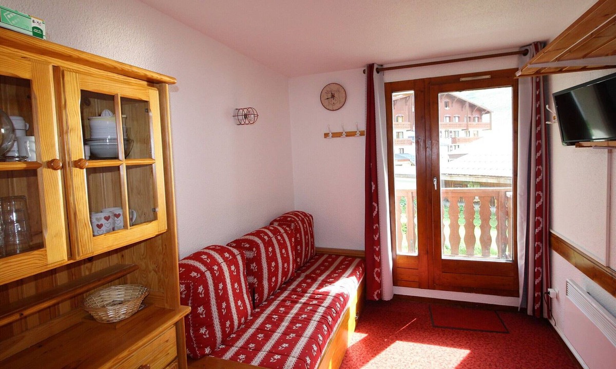 Val Claret Apartment | Classic Studio for 2 with balcony in Tignes, near slopes