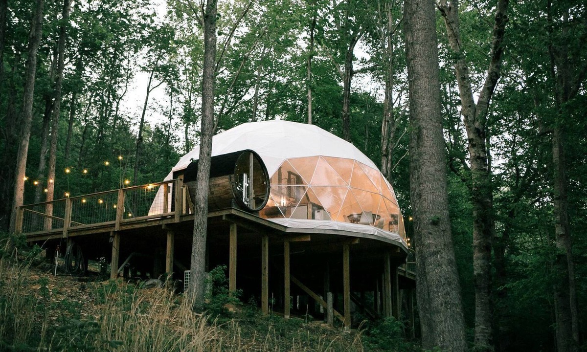 Smithville Cabin | Classy Dome Beautifully Design with Sauna in Smithville, Tennessee