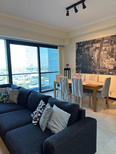 Jumeirah Lake Towers Apartment | Click Stay - JLT - 2 Bedroom & Balcony Lakes View Entire Apartment -SS