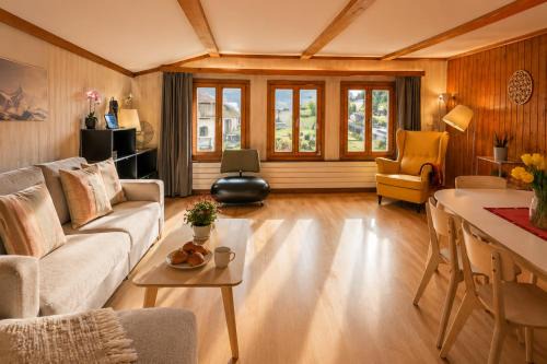 Matten bei Interlaken Apartment | CLOUD No3 Schweizer Chalet-Wohnung mit zentraler Klimaanlage