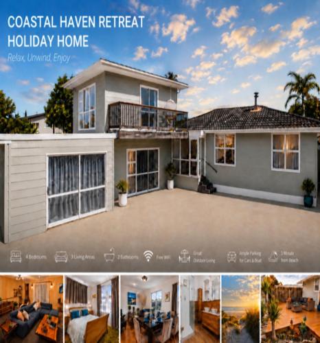 Ohope House | Coastal Haven Retreat - 4 Bedrooms