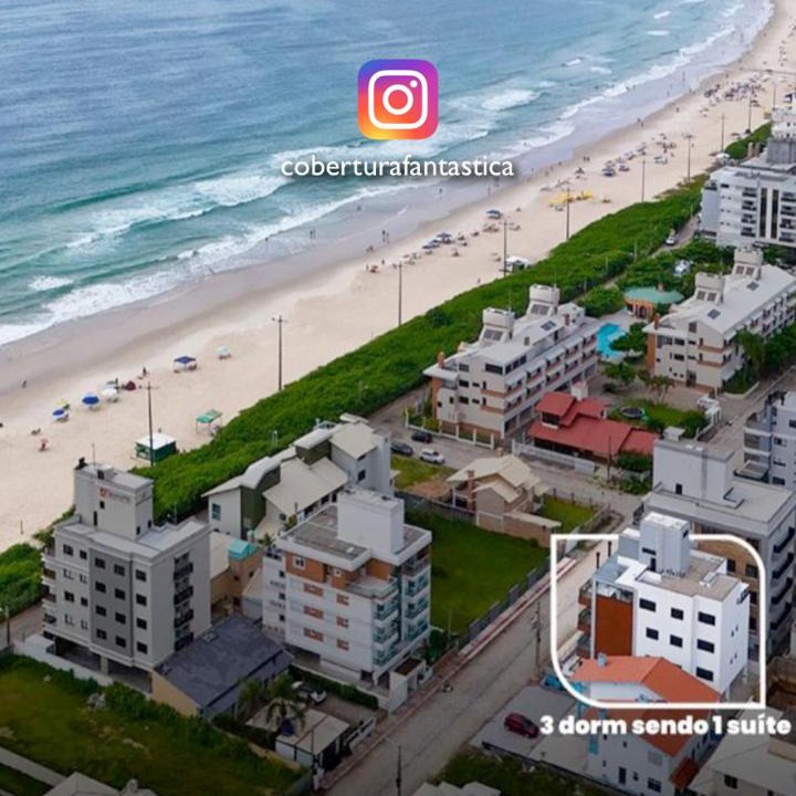 Governador Celso Ramos Apartment | Cobertura fantástica apenas 70 metros da praia