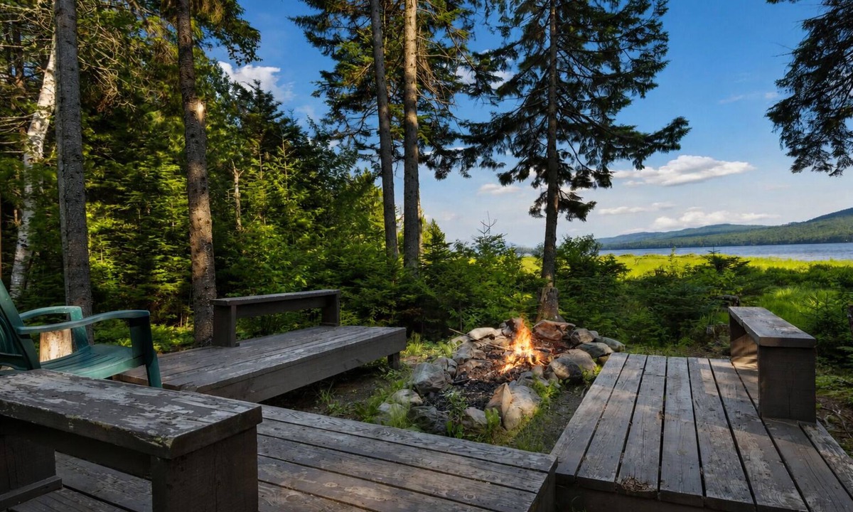 Andover House | Cold Brook Camps North - Private Waterfront Retreat w/Sauna & Dock