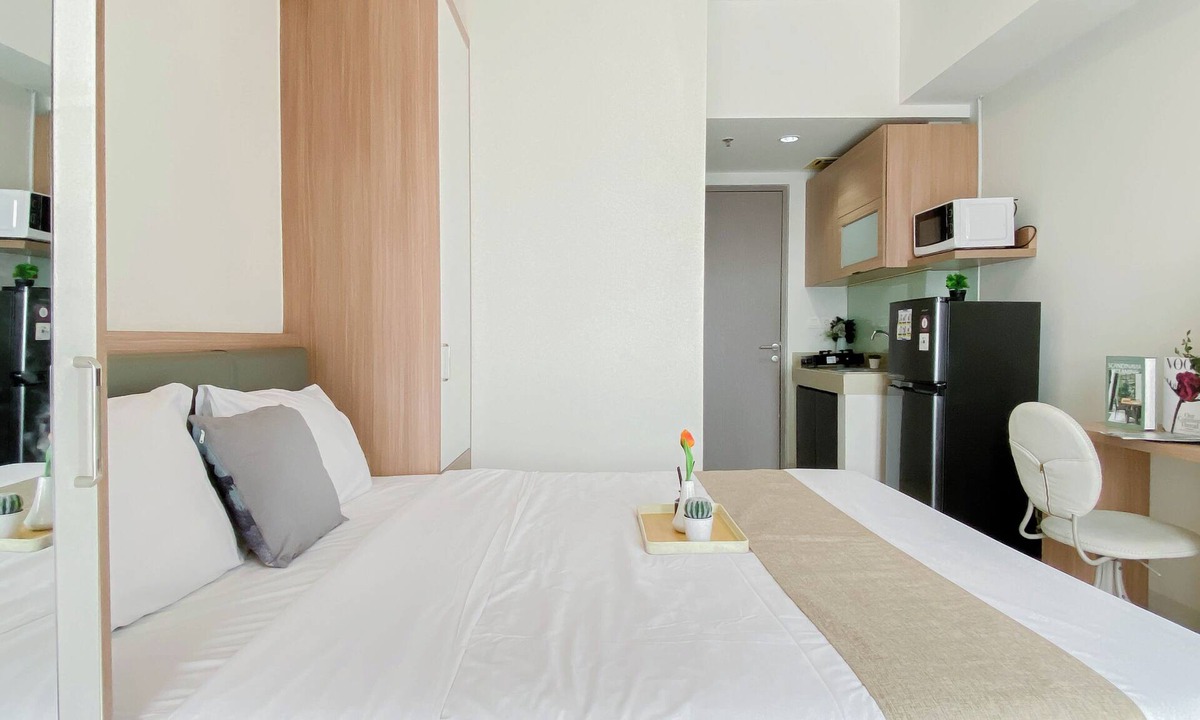 Cikarang Apartment | Comfort And Modern Studio Apartment At Vasanta Innopark