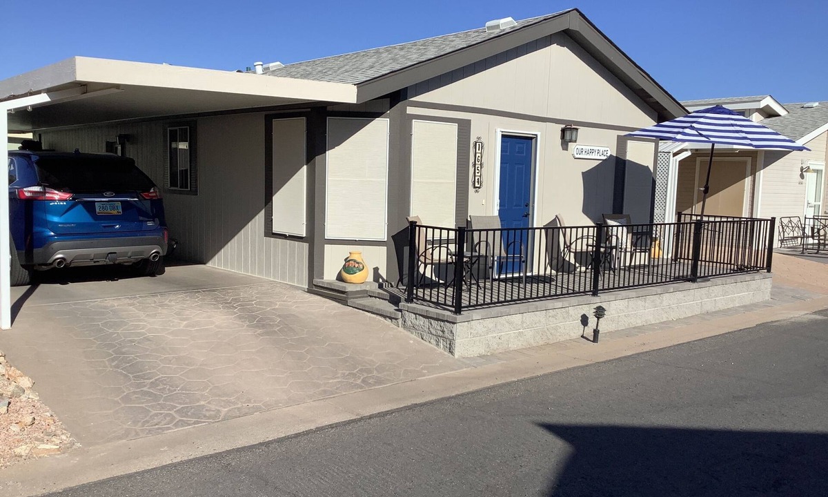 East Mesa House | Comfortable 2 Br/2 Bath home in a secure 55+ community