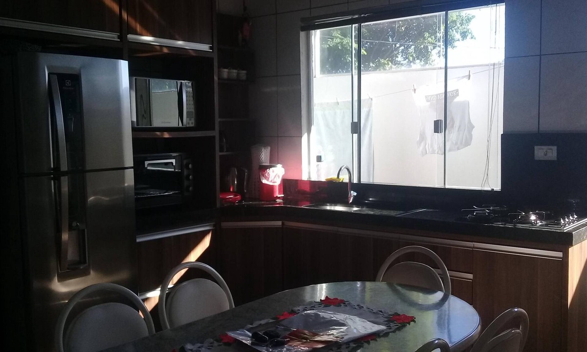 Campo Mourao House | Comfortable house in Campo Mourão with air conditioning in both bedrooms.