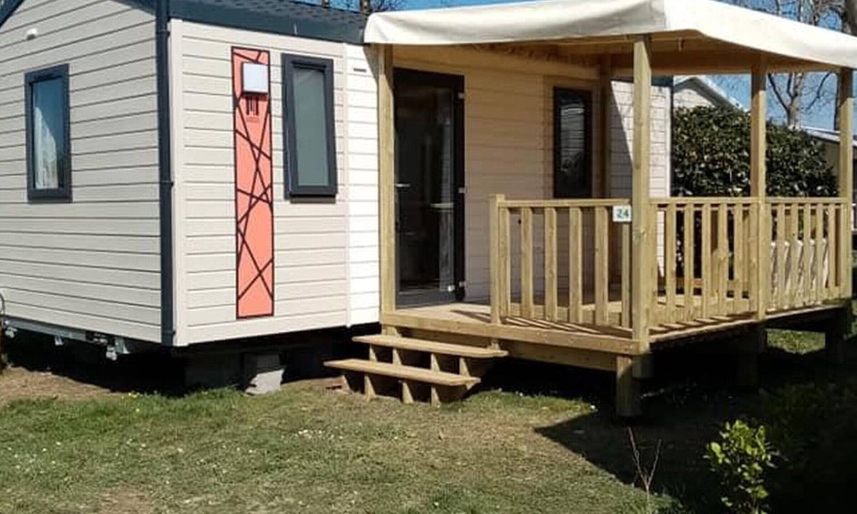 Treguennec House | Comfortable mobile home with terrace in Tréguennec