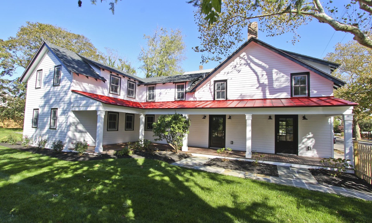 Village Green House | Completely Renovated Historical Home - The Black and White House