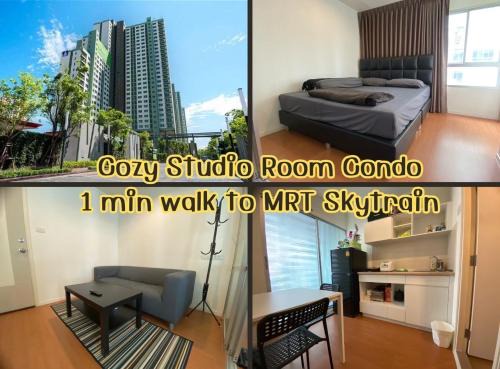 Bang Kra So Apartment | Condo in front MRT Bang Krasor, Nonthaburi, Free Wi-Fi
