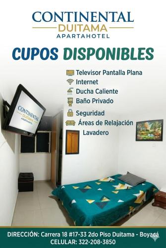 Duitama Hotel | Continental Aparta Hotel Duitama