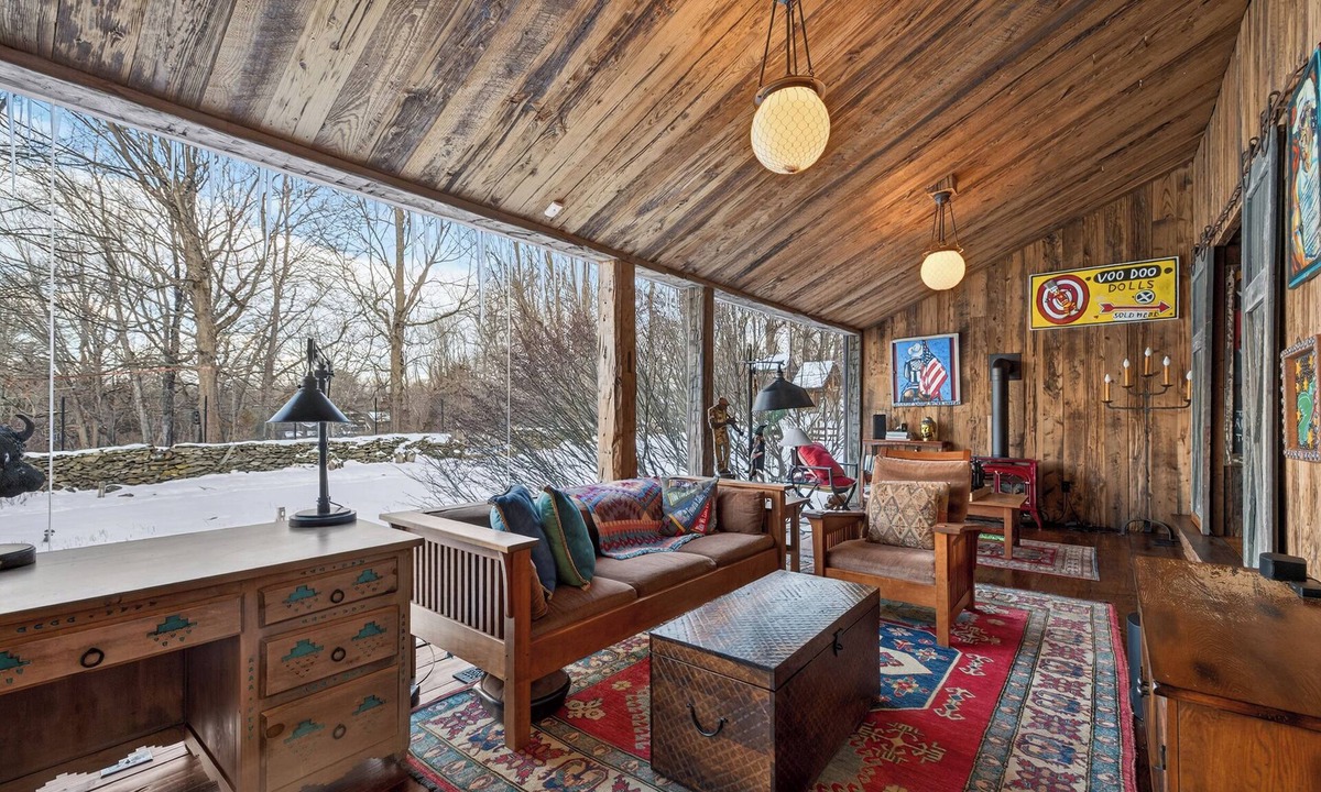 Pleasant Valley House | Converted Barns, Estate Setting , & Pool in Hudson Valley near Millbrook