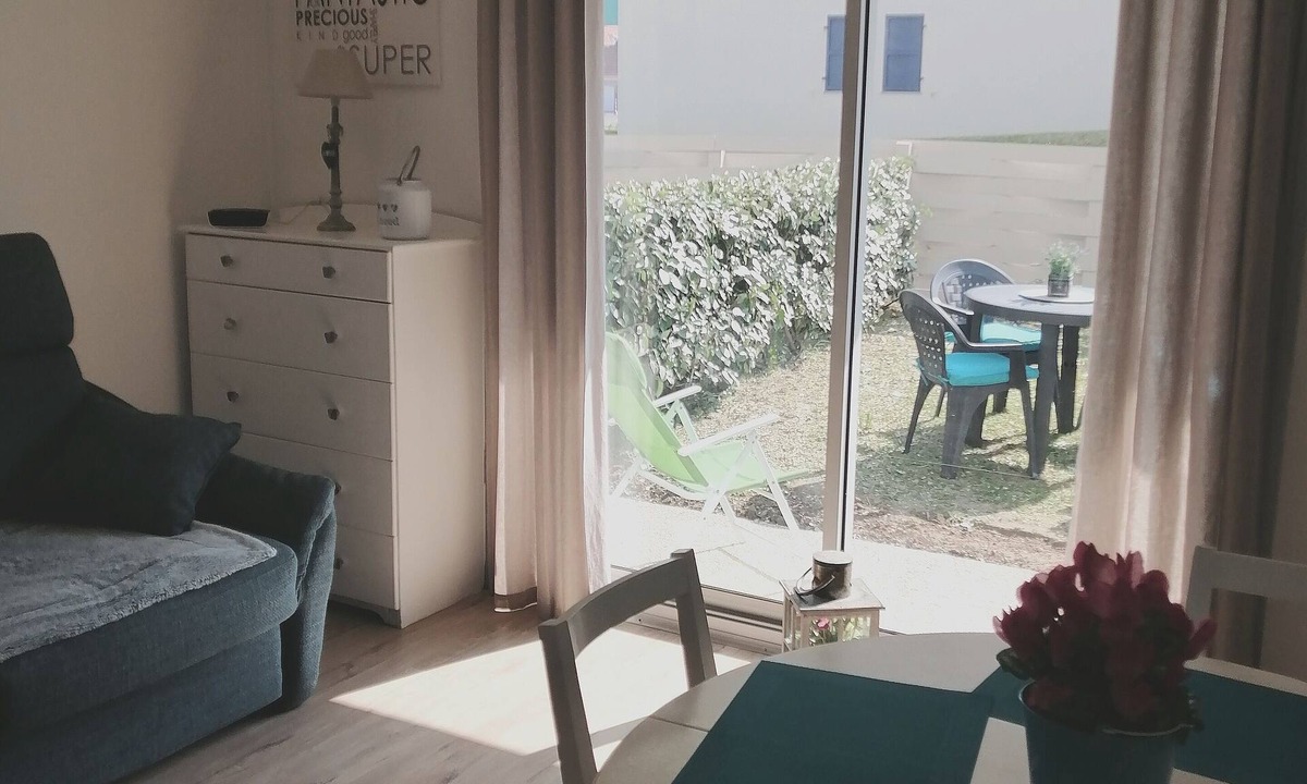 Hardelot-Plage Apartment | Coquet Studio Avec Coin Jardin